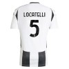 Officiële Voetbalshirt Juventus Locatelli 5 Thuis 2024-25 - Heren